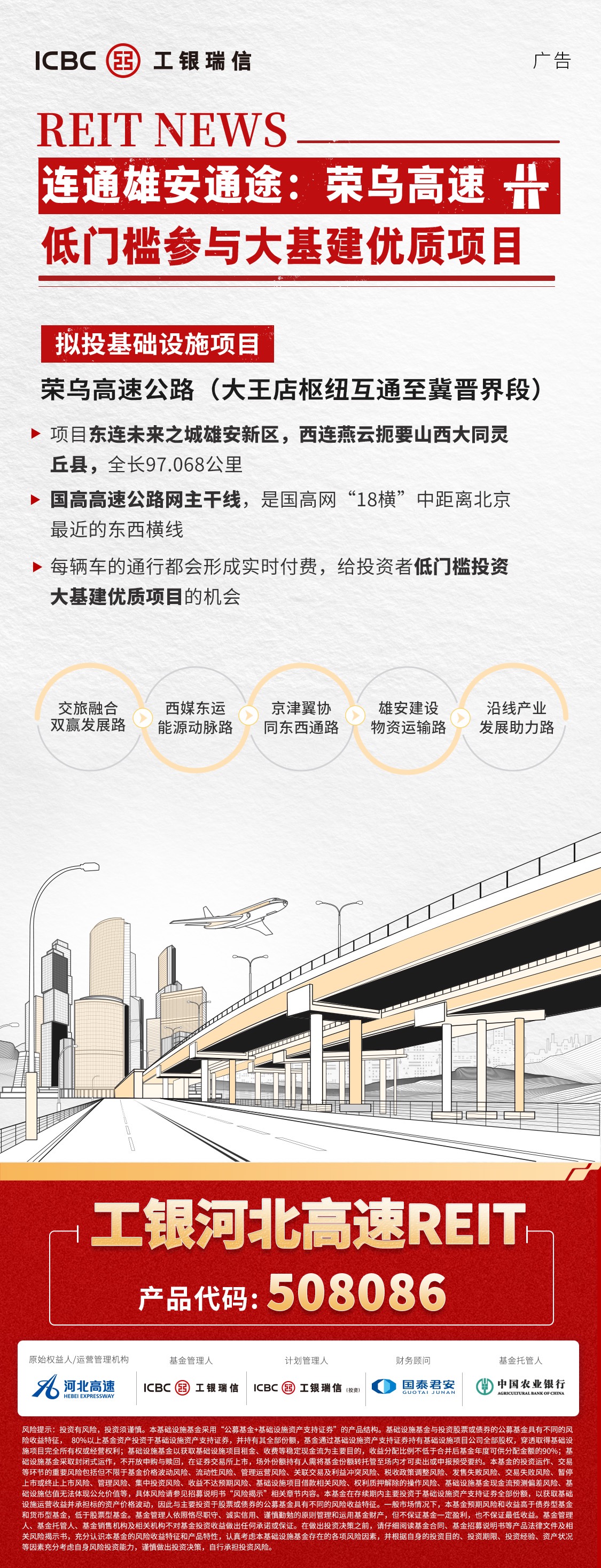 京津冀首单高速公路reits,即将开售!