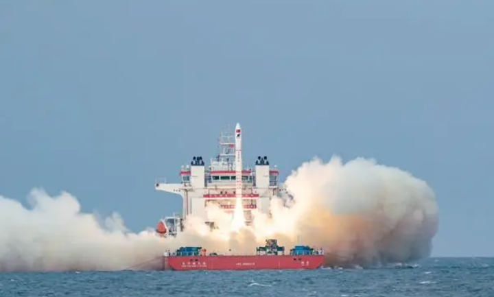 谷神星一号海射型遥二运载火箭发射成功!航天晨光/西测测试/天银机电