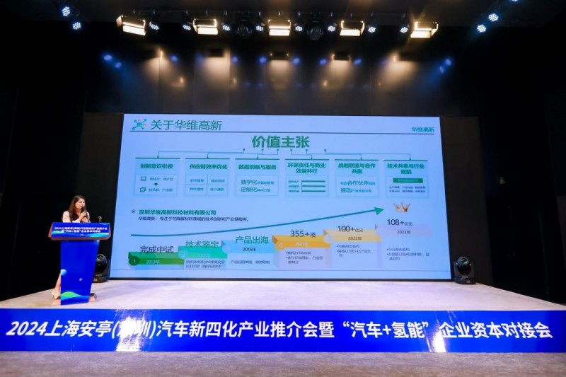 上海安亭(深圳)汽车新四化产业招商引资推介会暨"汽车 氢能"企业资本