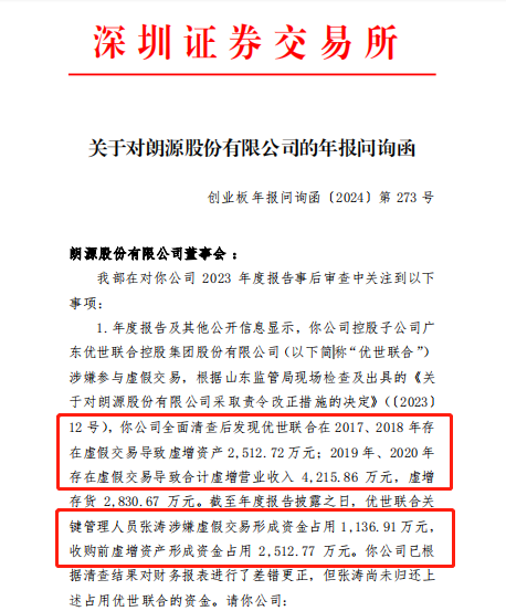 朗源股份20cm跌停!