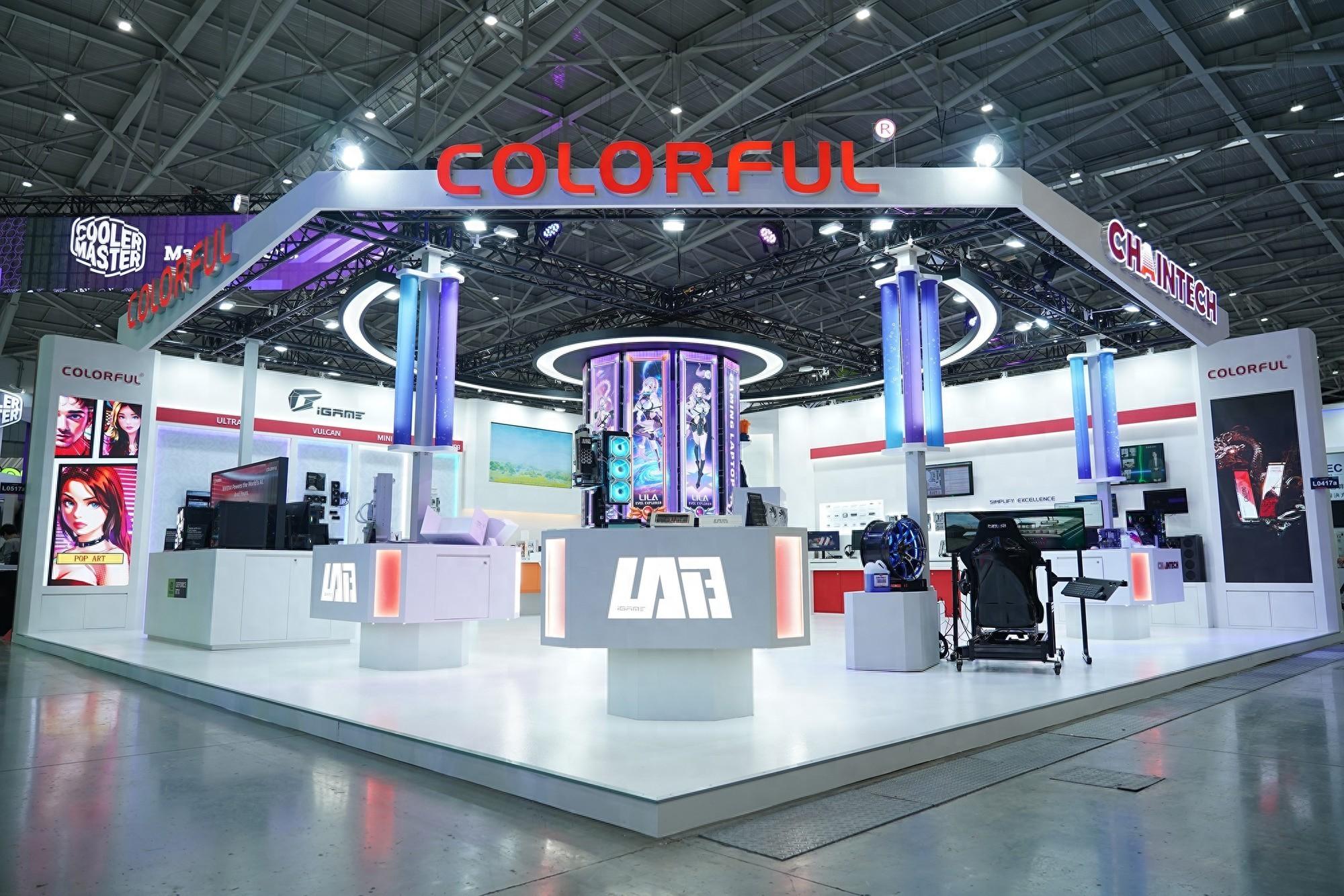 首次亮相!七彩虹epoch系列大算力aipc笔记本现身computex2024