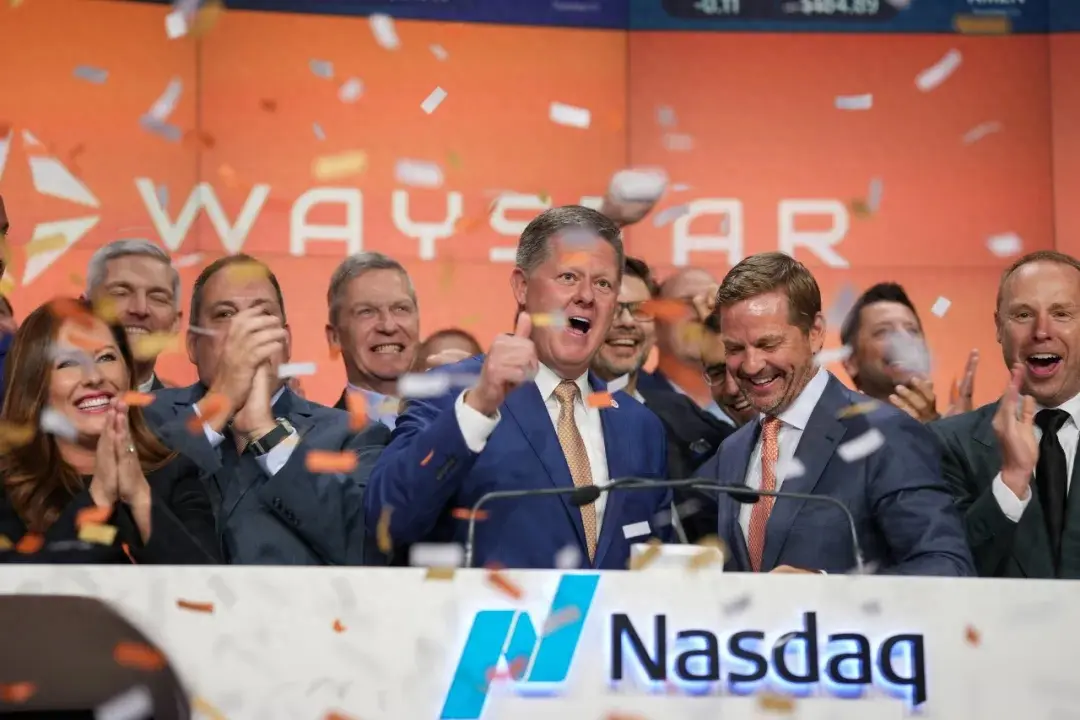 服务公司waystar holding(股票代码:"way")昨日在美国纳斯达克上市