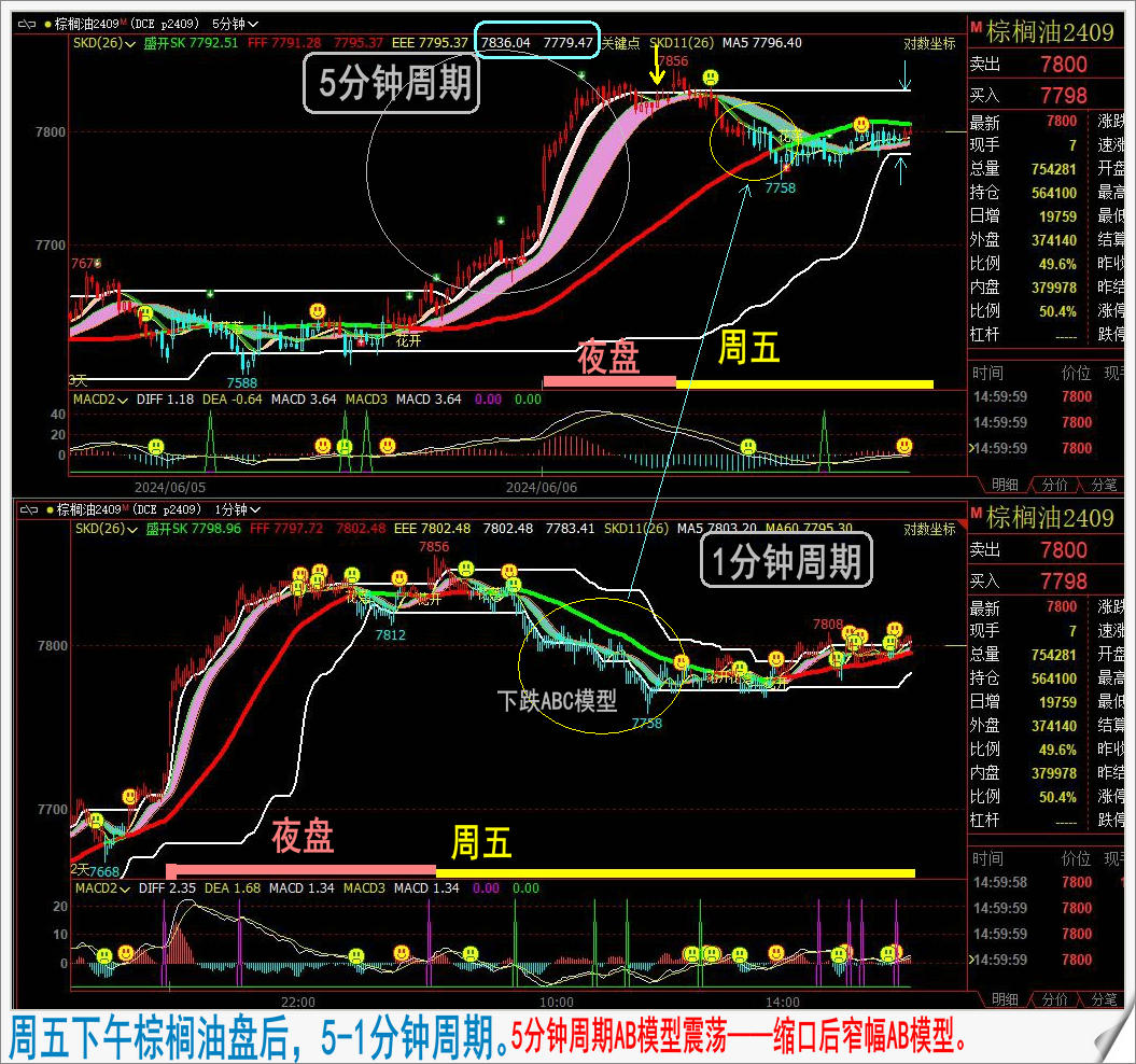 国内期货(棕榈油)每周笔记:2024年第24周