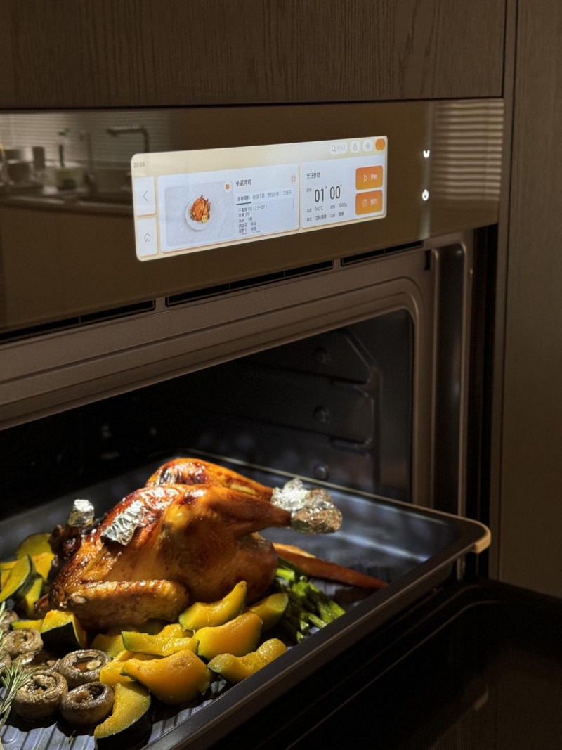 "凯度zr pro微蒸烤炸一体机:让烹饪成为视觉与味觉的双重盛宴"