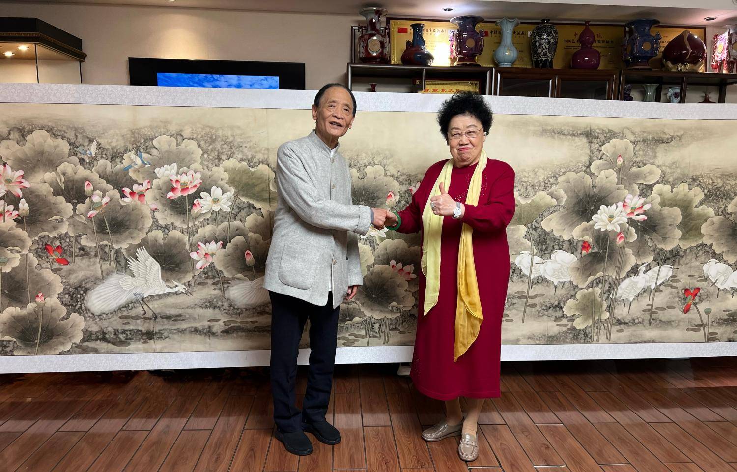 陈丽华珍藏梁永和书画作品,展现中华艺术之美