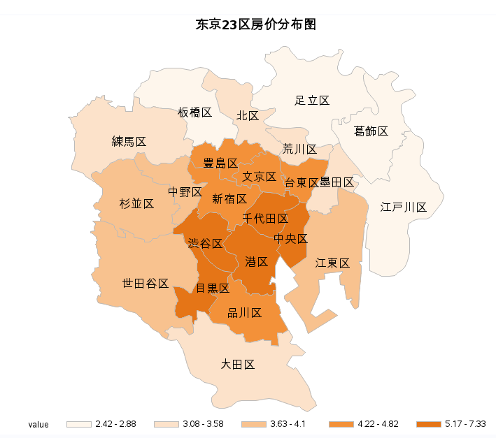 东京房价多少钱一平米?