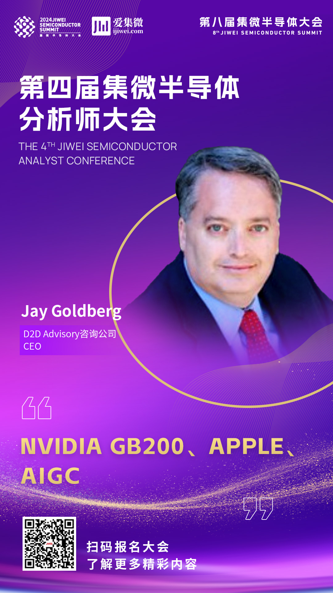 赛道最具话语权,研究视角最前沿的演讲嘉宾筛选,并综合考量业界声望度