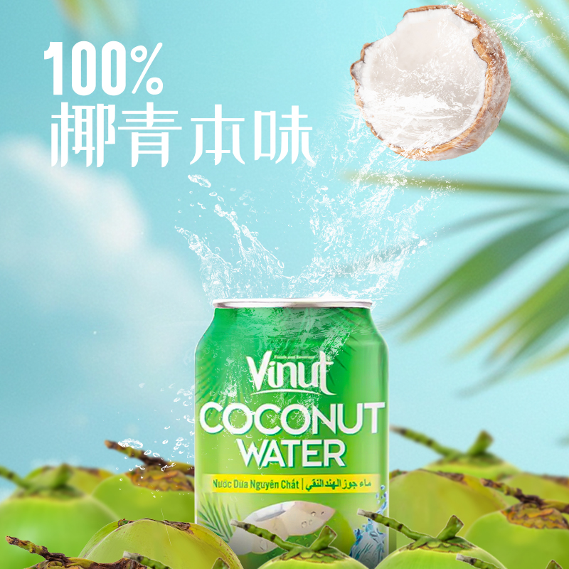 东兴朱雀桥:vinut薇妮她nfc椰子水,成为越南河内市"某