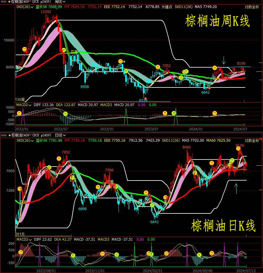 国内期货(棕榈油)每周笔记:2024年第29周.