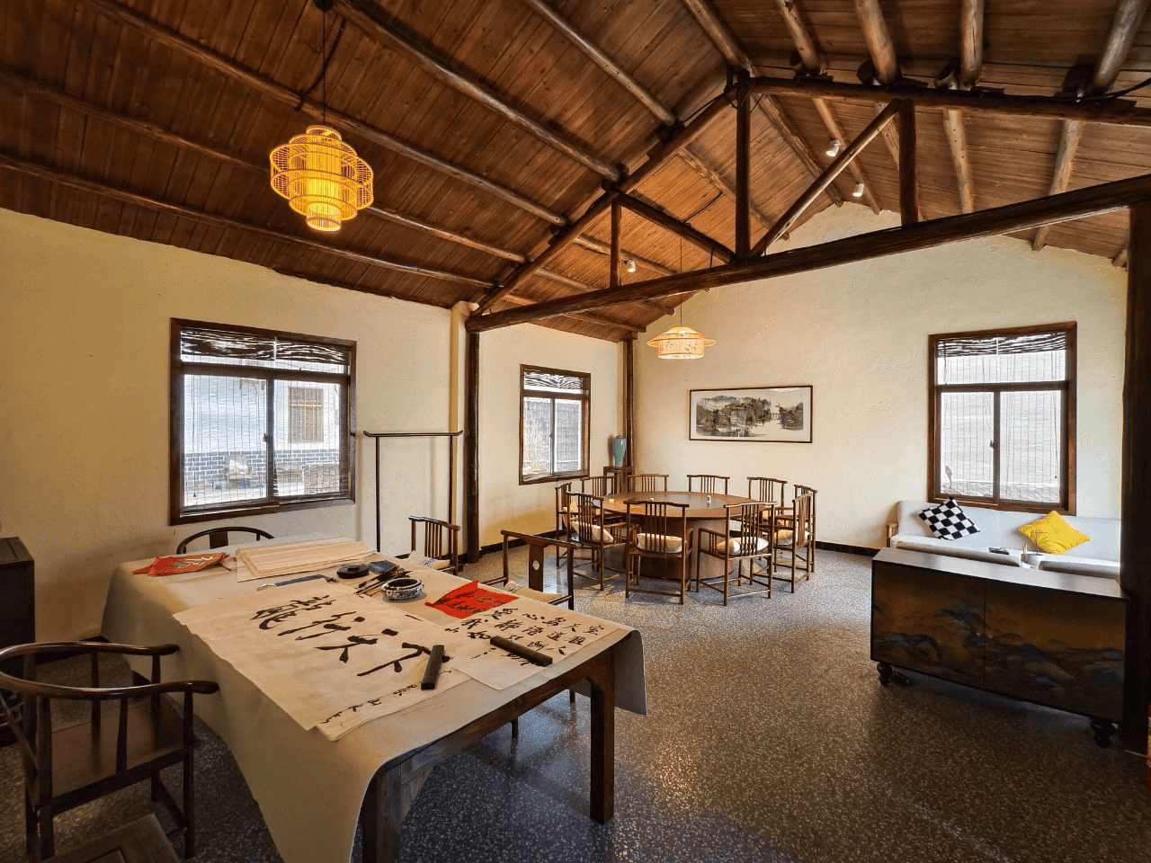 山边村食养山房:打造200 人团建新体验!烧烤,桌游,户外活动