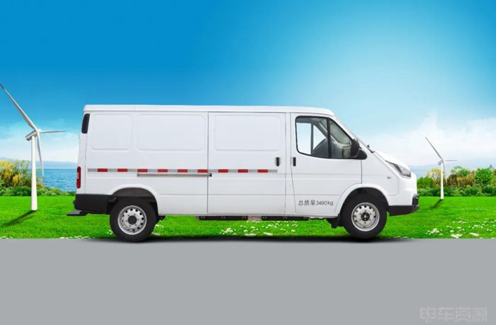 纯电动大van市场重磅新品亮相 江铃晶马福运ev抢先看