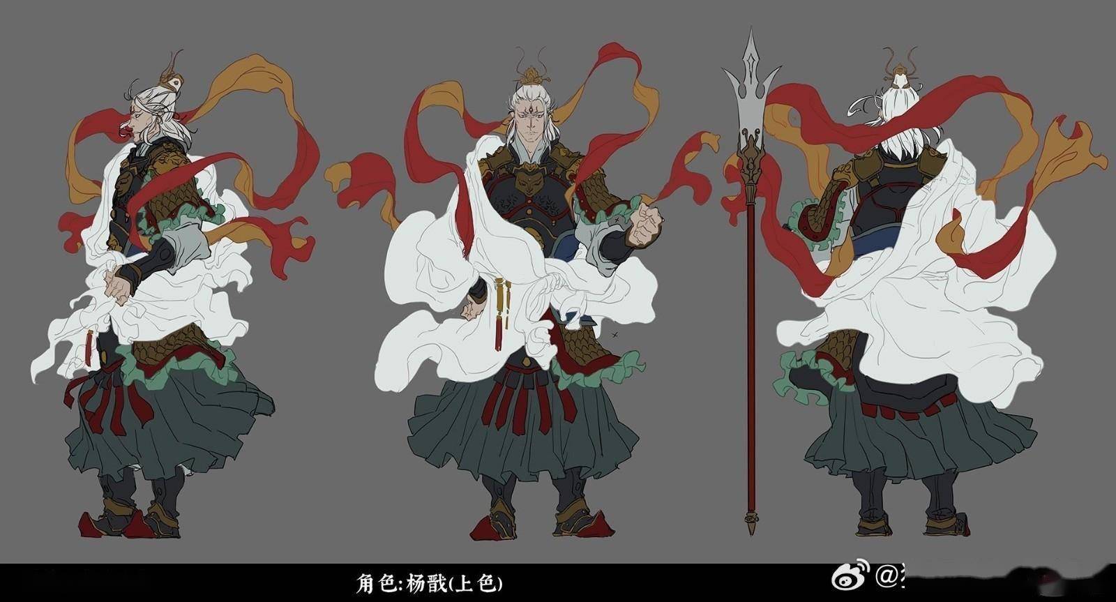 《黑神话:悟空》铁扇公主原画设定图 气质很优雅_财富号_东方财富网