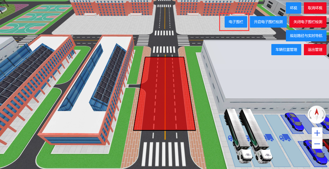 智慧厂区3d电子地图内部导航,解决工厂人员车辆可视化管理难题