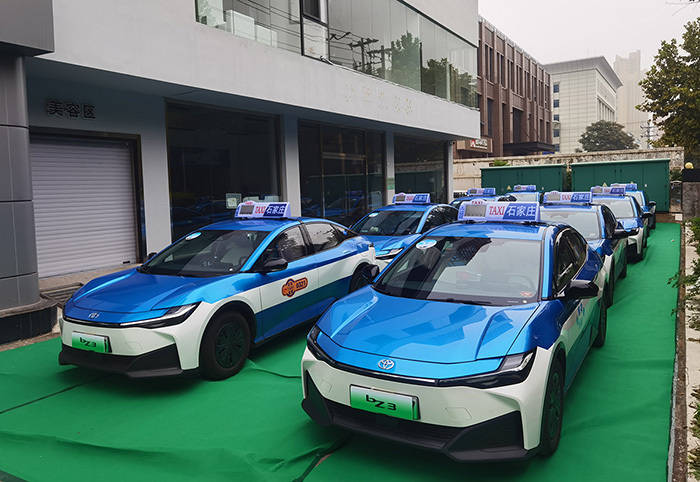 石家庄市新能源出租车更新提速