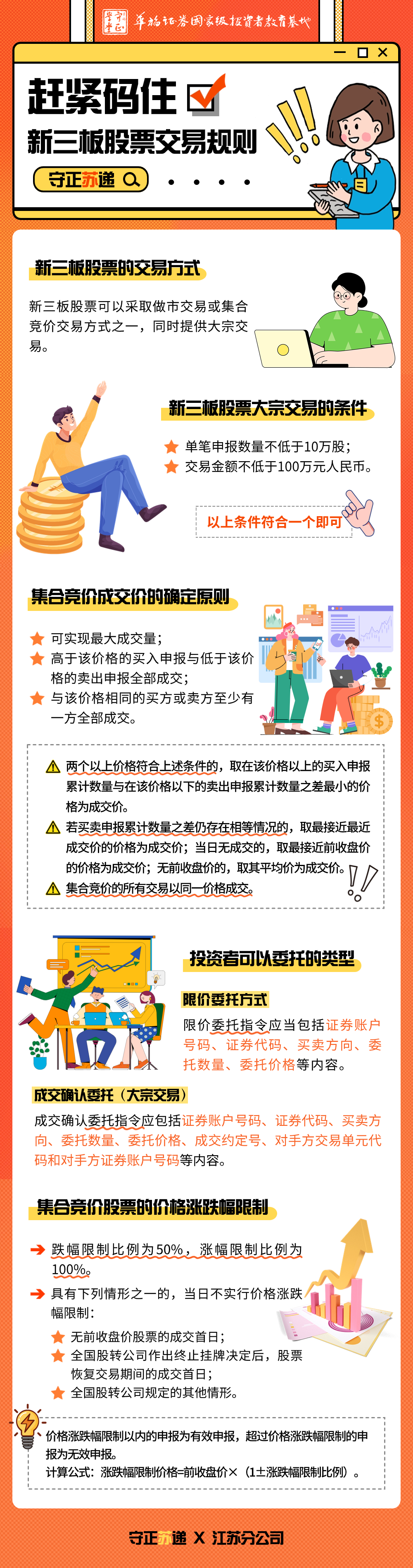 新三板股票如何买卖交易规则