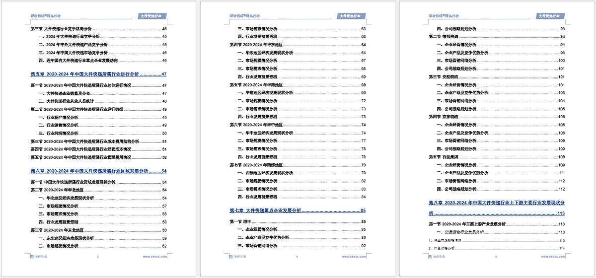 中国大件快递行业政策梳理、市场现状及发展前景分析报告（2025版）