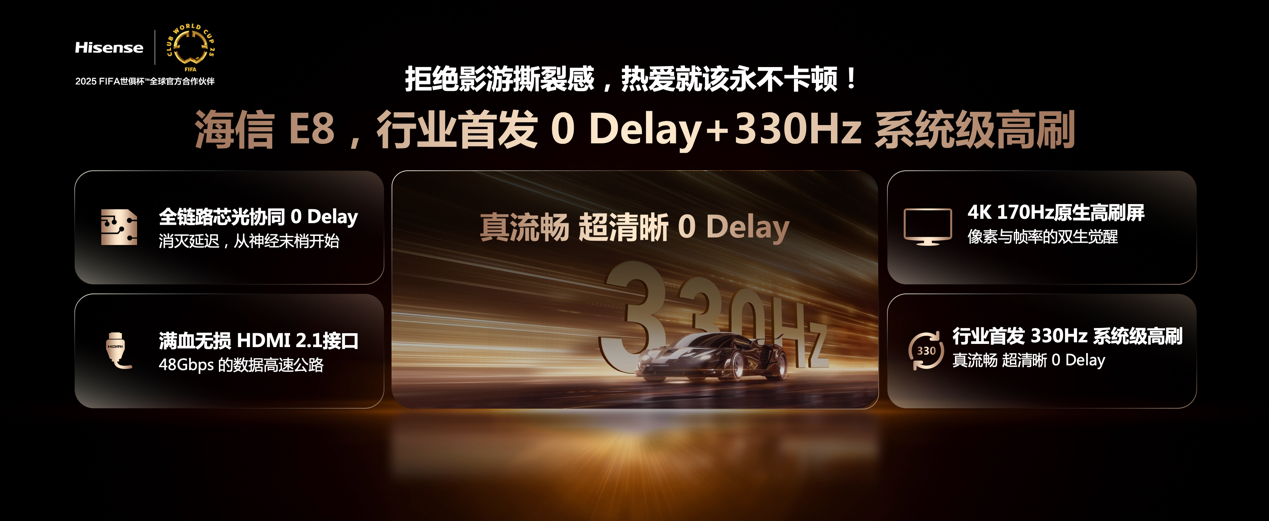 2025 Mini LED画质天花板!海信电视E8Q Pro手握五大首发科技-家电圈官网