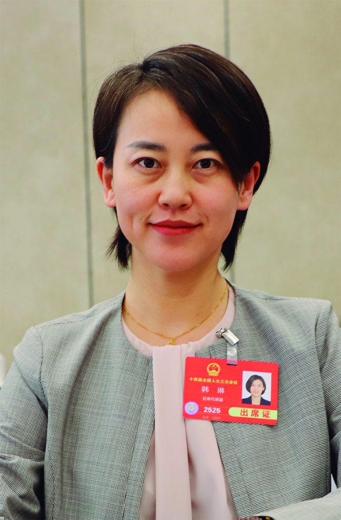 全国人大代表甘肃省人民医院副院长韩琳加强人才队伍建设提升基层医疗