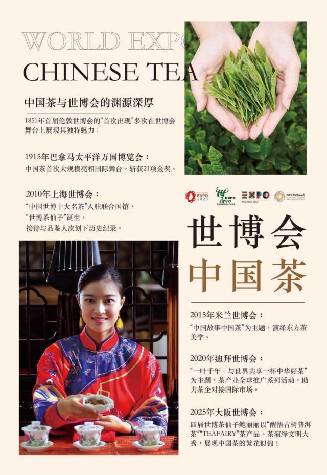 2025年日本大坂世博会:茶仙子鲍丽丽从"世博茶仙子"到"世界茶仙子"