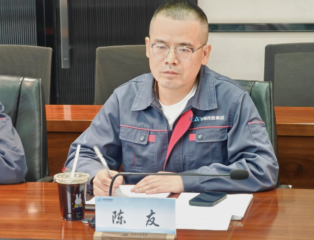 晋钢控股集团副总经理陈友对特变电工领导一行的到访表示热烈欢迎,并