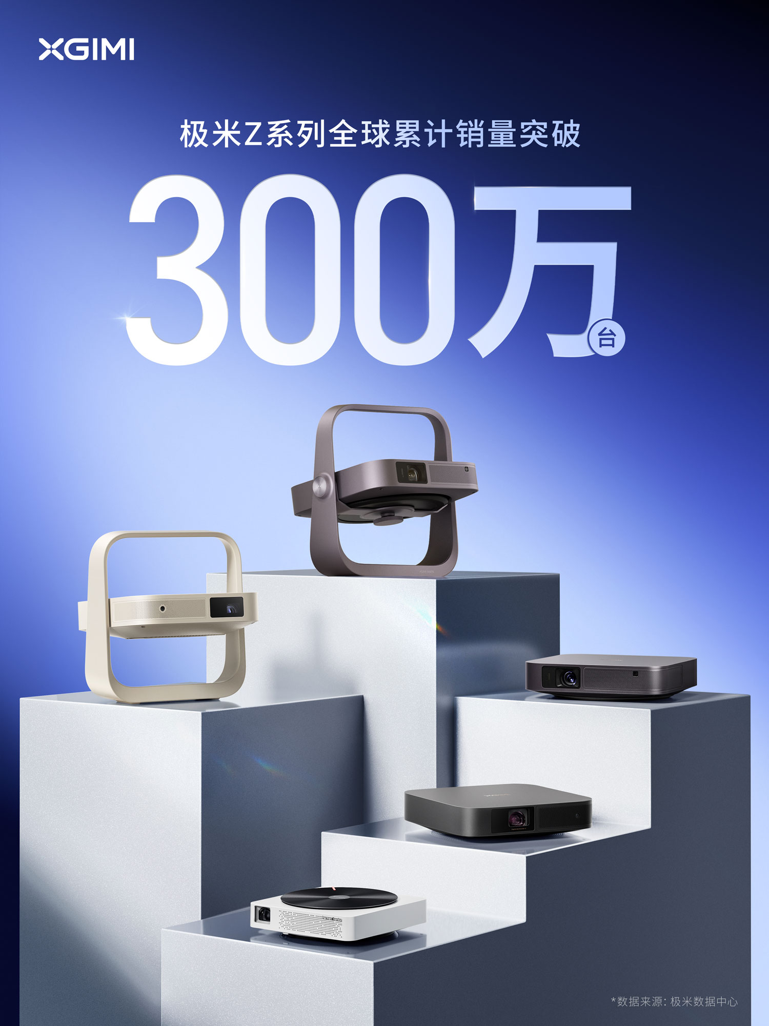 极米Z系列全球累计销量突破300万!Z6X Pro三色激光版以技术重构家用投影生态-家电圈官网