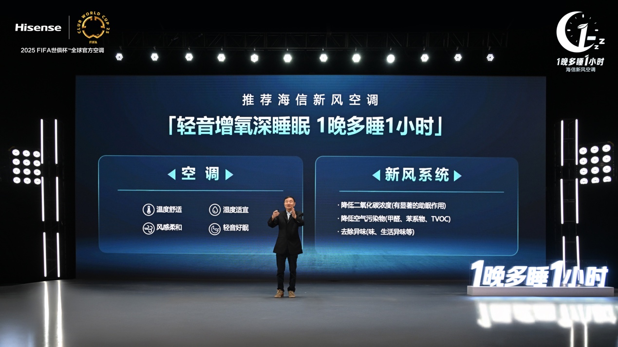 《新风空调助眠白皮书》发布之际,海信空调开启“1晚多睡1小时”睡眠新时代-家电圈官网