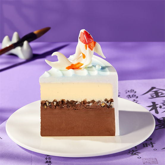 考试季加码，元祖食品“福运锦鲤”蛋糕上市送祝福！