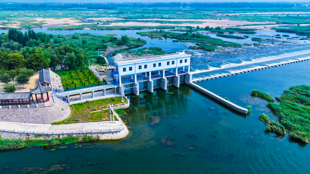 汶上县琵琶山溢流坝:大汶河上的生命脉搏