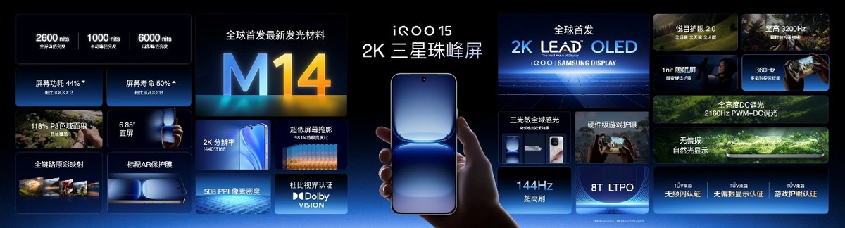 未来性能旗舰正式亮相“跨代领先”iQOO 15到手4199元起-科记汇
