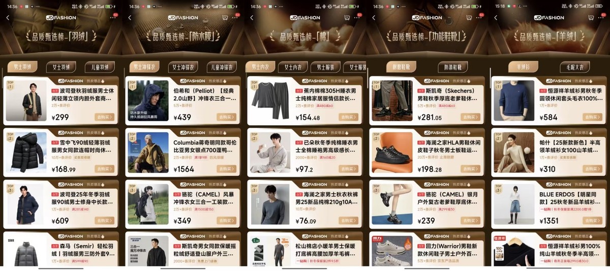 京东金榜年度金奖出炉 京东JD FASHION爆款商品强势登榜-科记汇