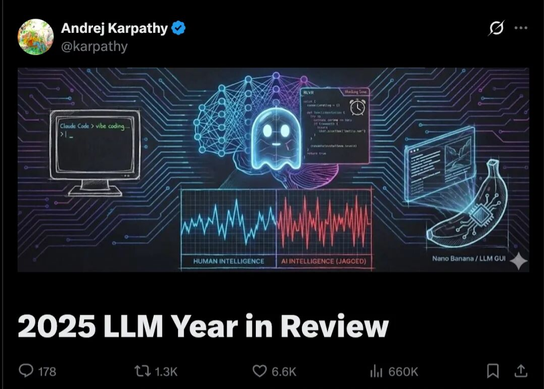 kar模型是什么AI圈第一KOL的Karpathy年度总结-大模型的2025:6个关键洞察-上海聚慕医疗器械有限公司