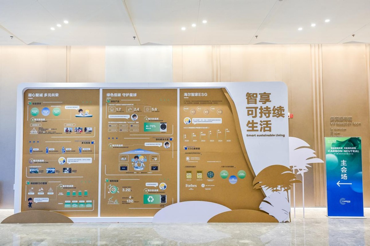 海尔智家成中国首个发布全球碳中和目标的头部家电企业-家电圈官网