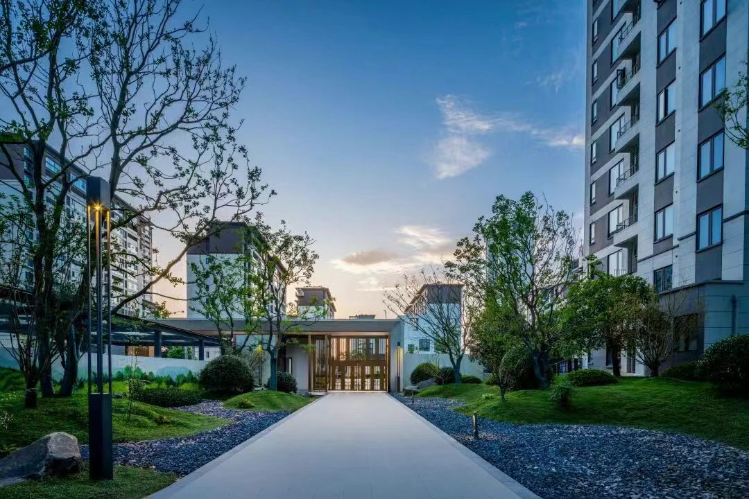 远洋集团住宅项目长沙天铂实景图