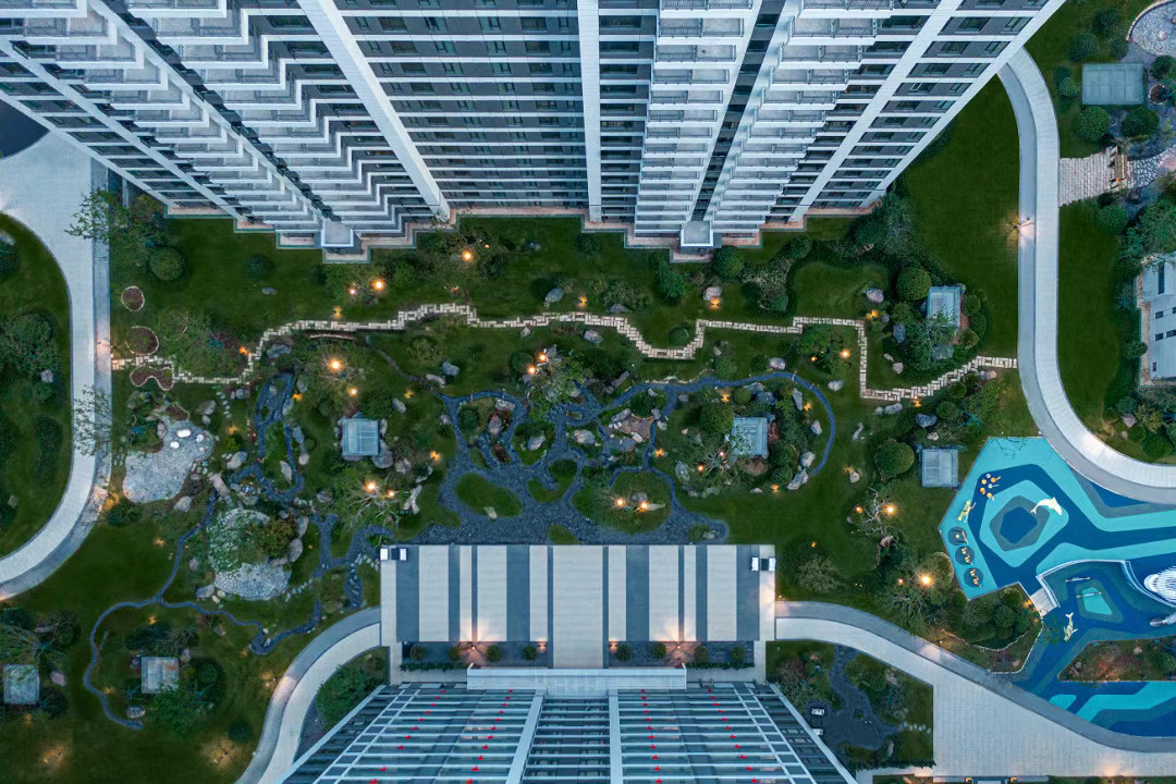 远洋集团住宅项目长沙天铂实景图