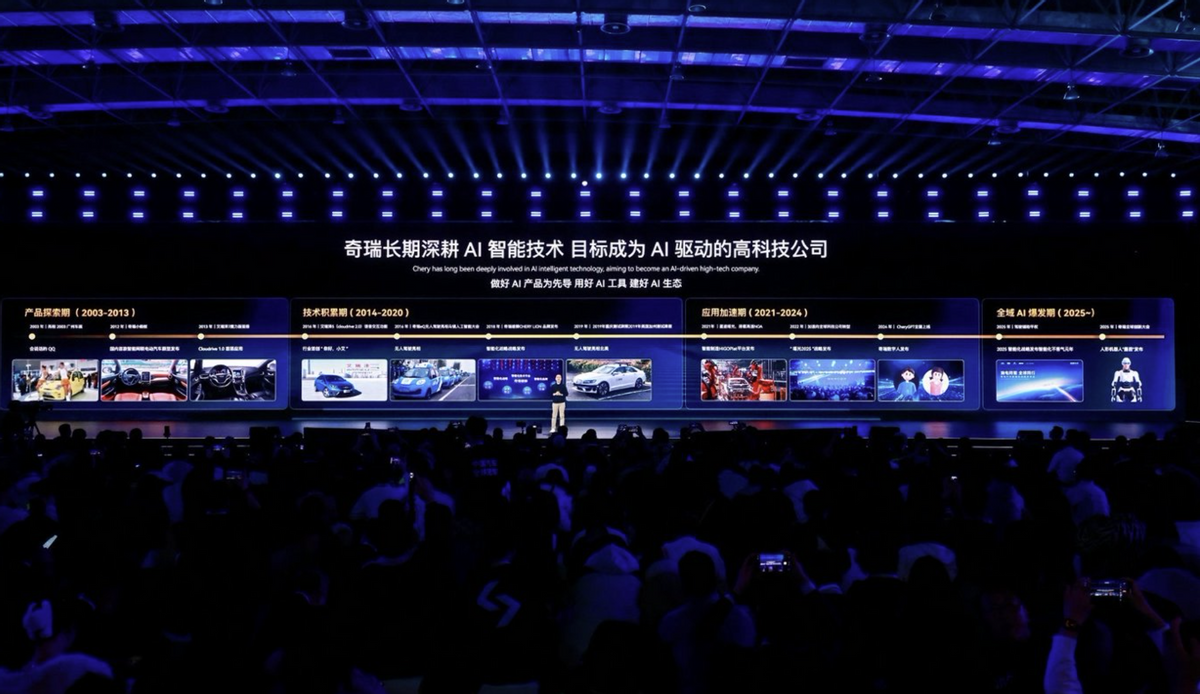 不止于汽车：奇瑞汽车AI之夜，展二十余年跨界蜕变之路-科记汇