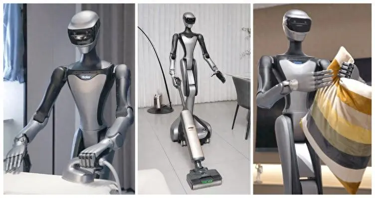 海尔人形机器人向“无人家务”更近一步-家电圈官网