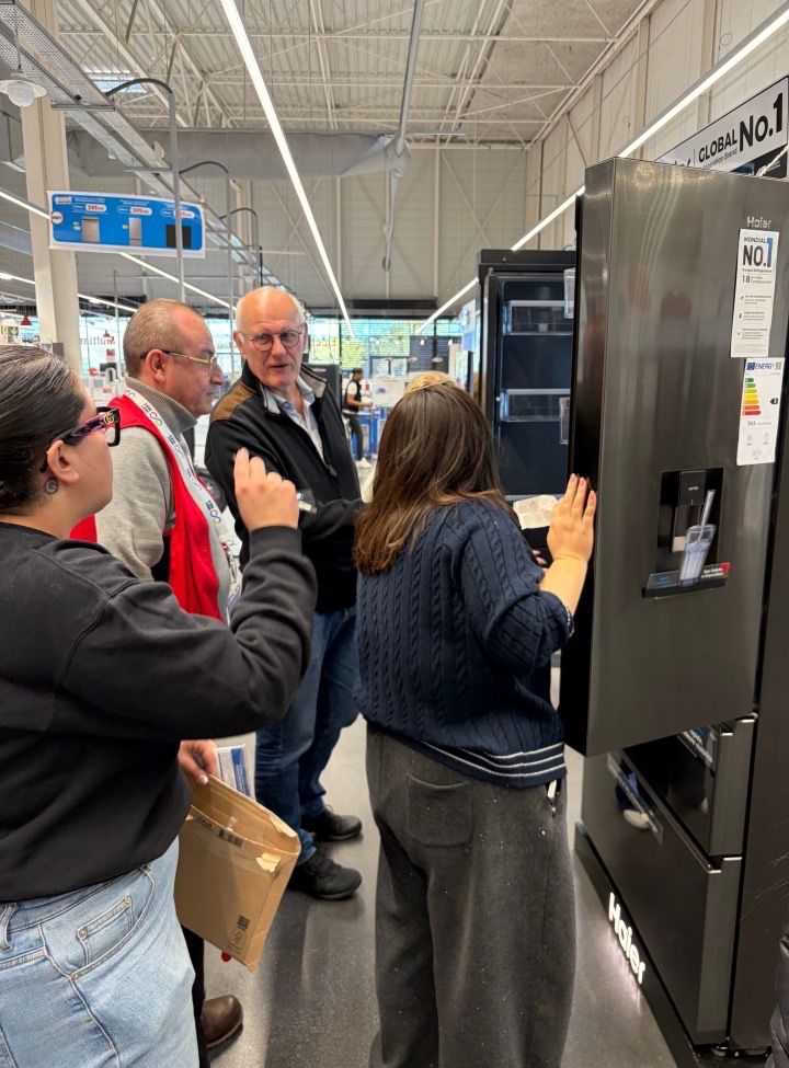 法国店员：用“新鲜”的Horizon冰箱观看海尔Horizon上市直播-家电圈官网