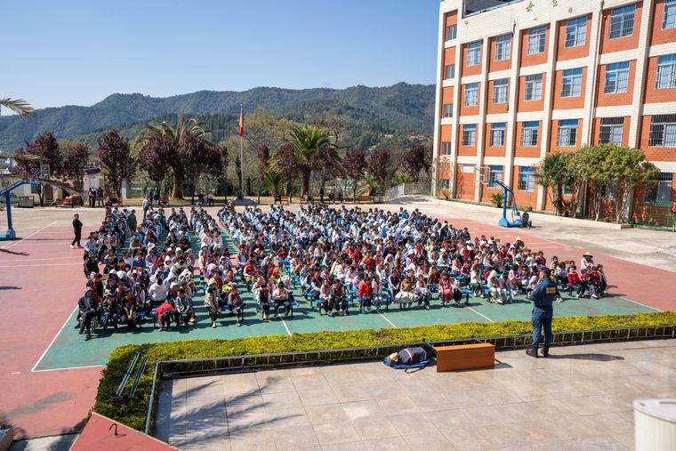 模拟法庭进校园：一场润物无声的法治护水课