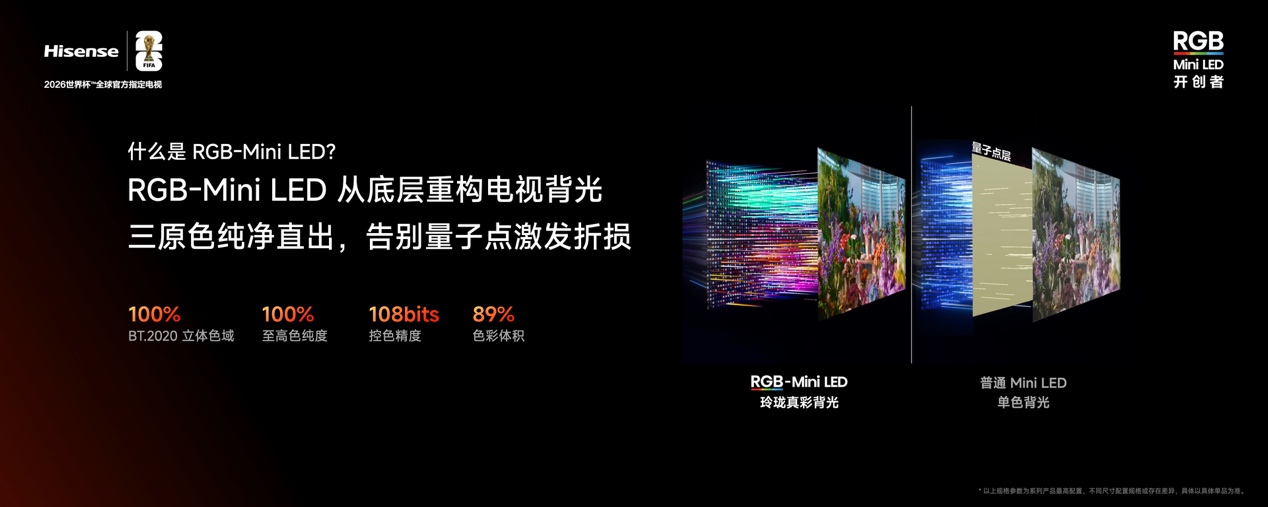 RGB-Mini LED电视普及风暴，海信正式发布小墨E5S Pro-家电圈官网