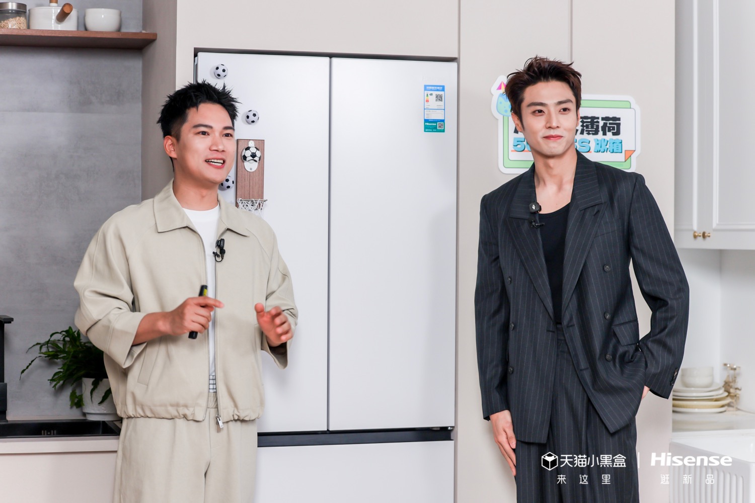 世界杯看球神器登场 陈靖可同款海信大薄荷509 E5S冰箱来袭-家电圈官网