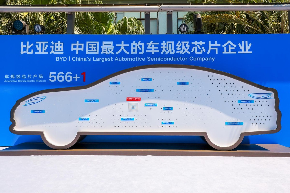 比亚迪重磅发布中国首款4nm制程智驾芯片 布局高等级自动驾驶-科记汇