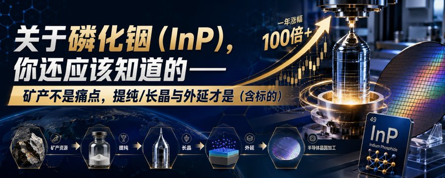 关于磷化铟（InP），你还应该知道的——矿产不是痛点，提纯/长晶与外延才是先说点震撼的，北京通美（美股 AXT 核心主体，AXT_财富号_东方财富网