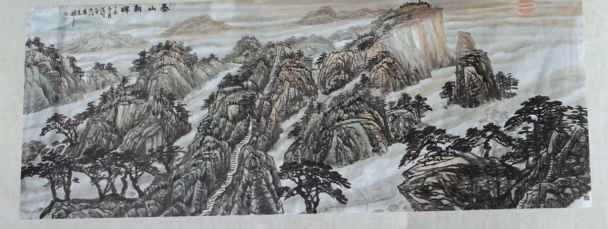 千年不忘的历史记忆  ——著名画家张清智创作百米长卷《2008·中国汶川》回望-科记汇