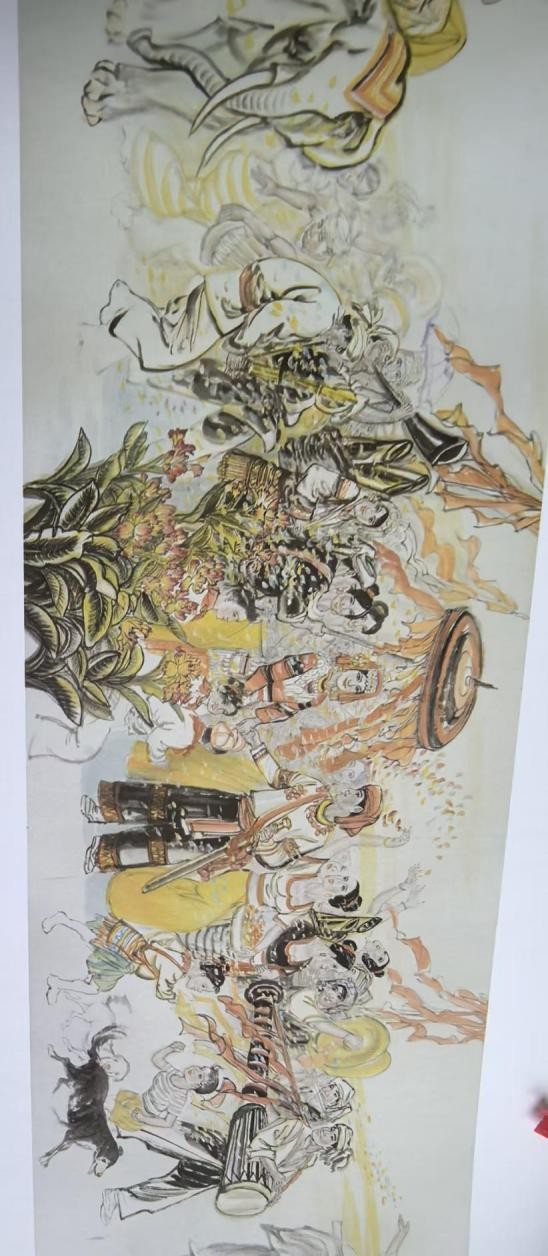 千年不忘的历史记忆  ——著名画家张清智创作百米长卷《2008·中国汶川》回望-科记汇