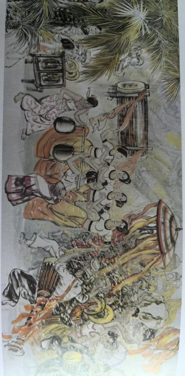 千年不忘的历史记忆  ——著名画家张清智创作百米长卷《2008·中国汶川》回望-科记汇