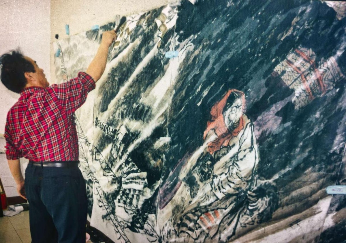 千年不忘的历史记忆  ——著名画家张清智创作百米长卷《2008·中国汶川》回望-科记汇