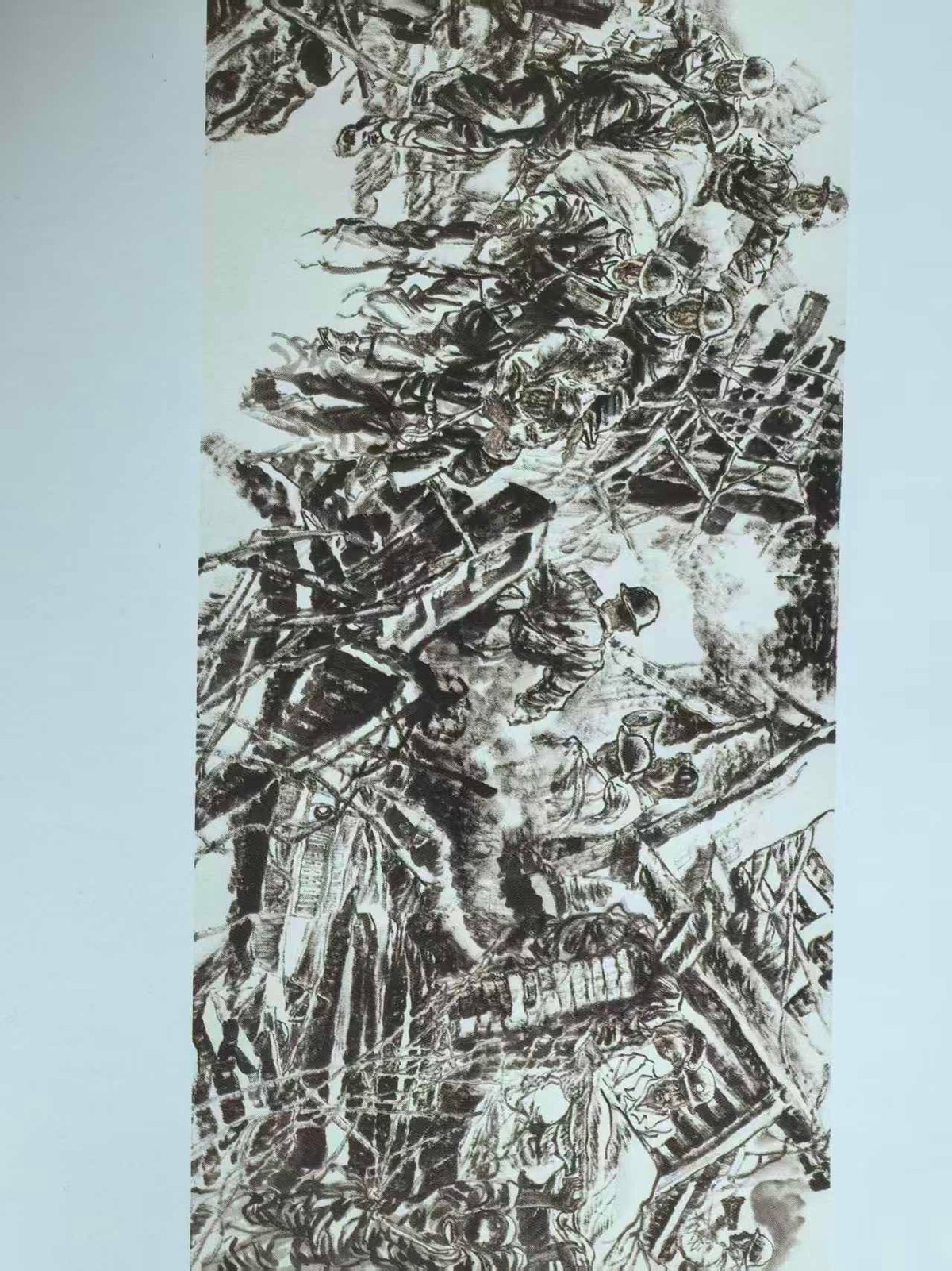 千年不忘的历史记忆  ——著名画家张清智创作百米长卷《2008·中国汶川》回望-科记汇
