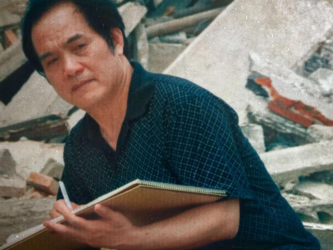 千年不忘的历史记忆  ——著名画家张清智创作百米长卷《2008·中国汶川》回望