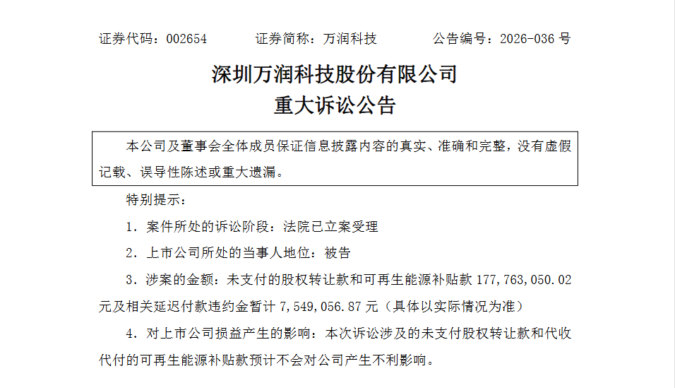 万润科技的风电收购“后遗症”