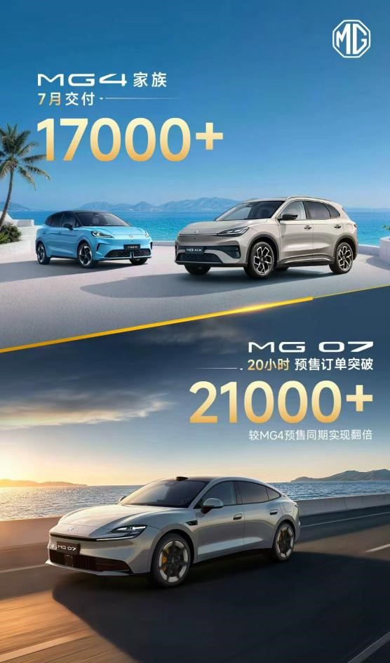技术平权与越级定价，上汽MG07重塑纯电轿跑价值天花板